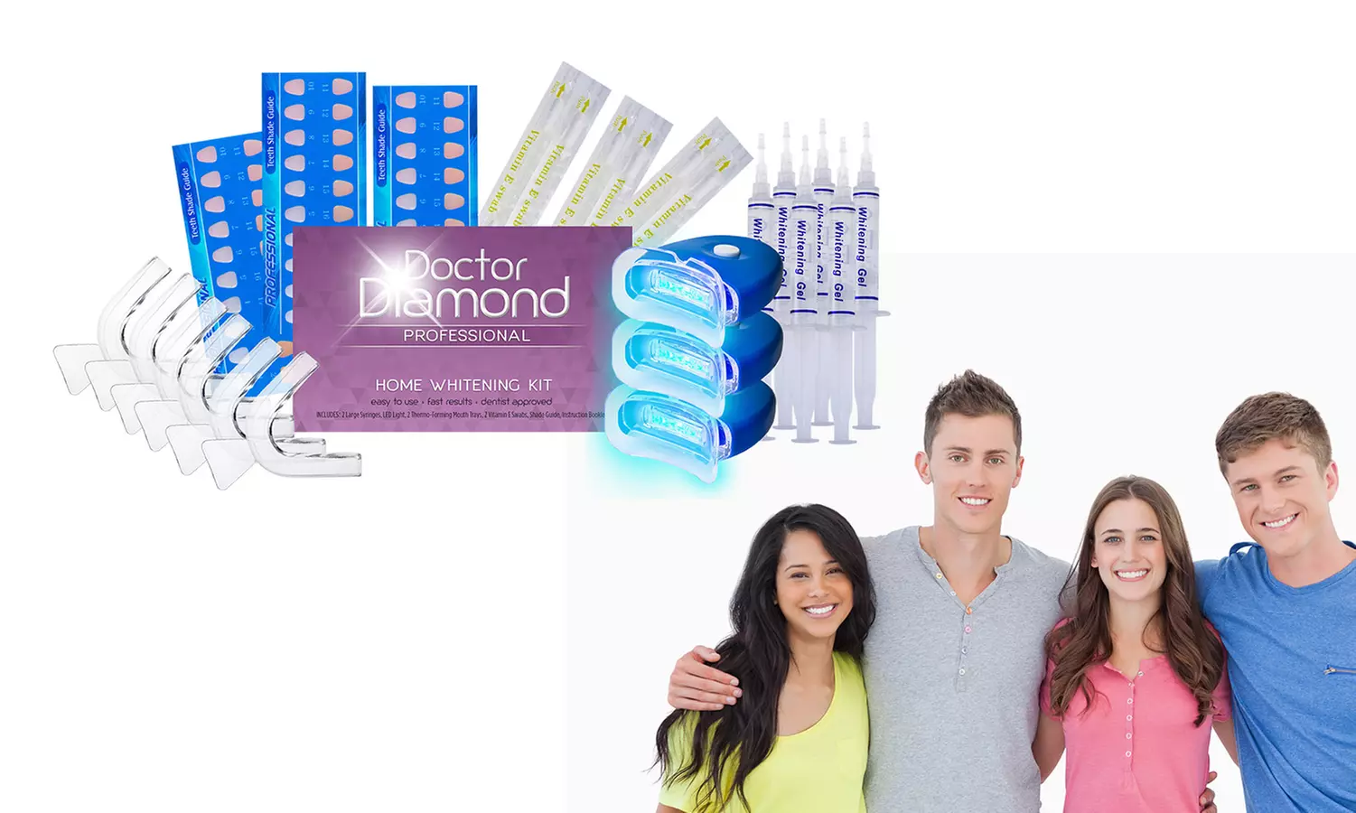 Dr. Diamond Professional Teeth Whitening System (2- or 3-Pack) - Second Medium