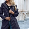Image 7: Women's Lightweight Hooded Rain Coat