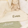 Image 12: Wrap Your Baby in Love - Custom Embroidered Baby Nap Blankets (Up to 85% Off)