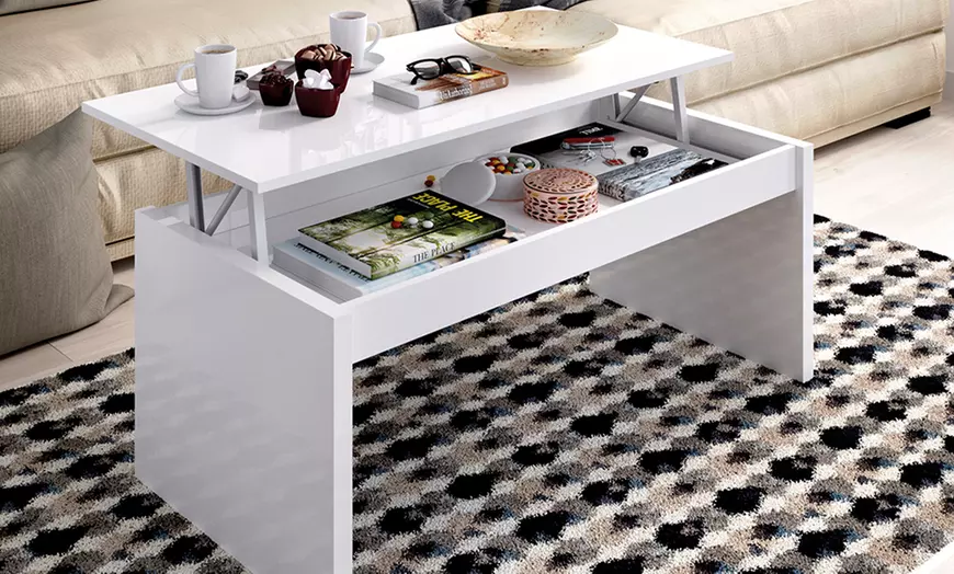 Image 15: Mesa de centro elevable