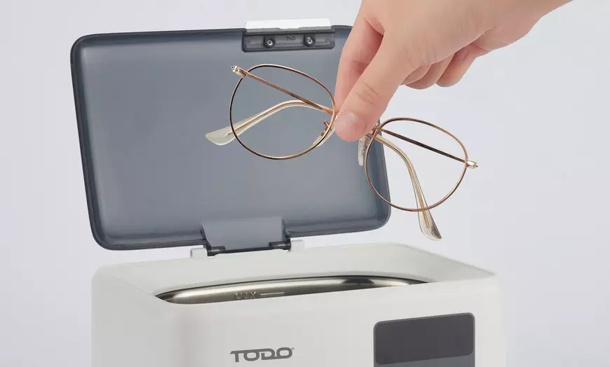 Image 4: TODO 300ml Ultrasonic Jewelry Cleaner or 600ml Ultrasonic Cleaner 