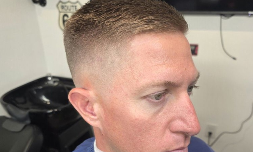 Image 2: Men's Haircuts, Beard Trims, and Kids' Cuts