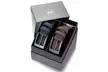 Mio Marino Men's Two-Pack Prong Buckle Classy Genuine Leather Dress Belt - Second Medium