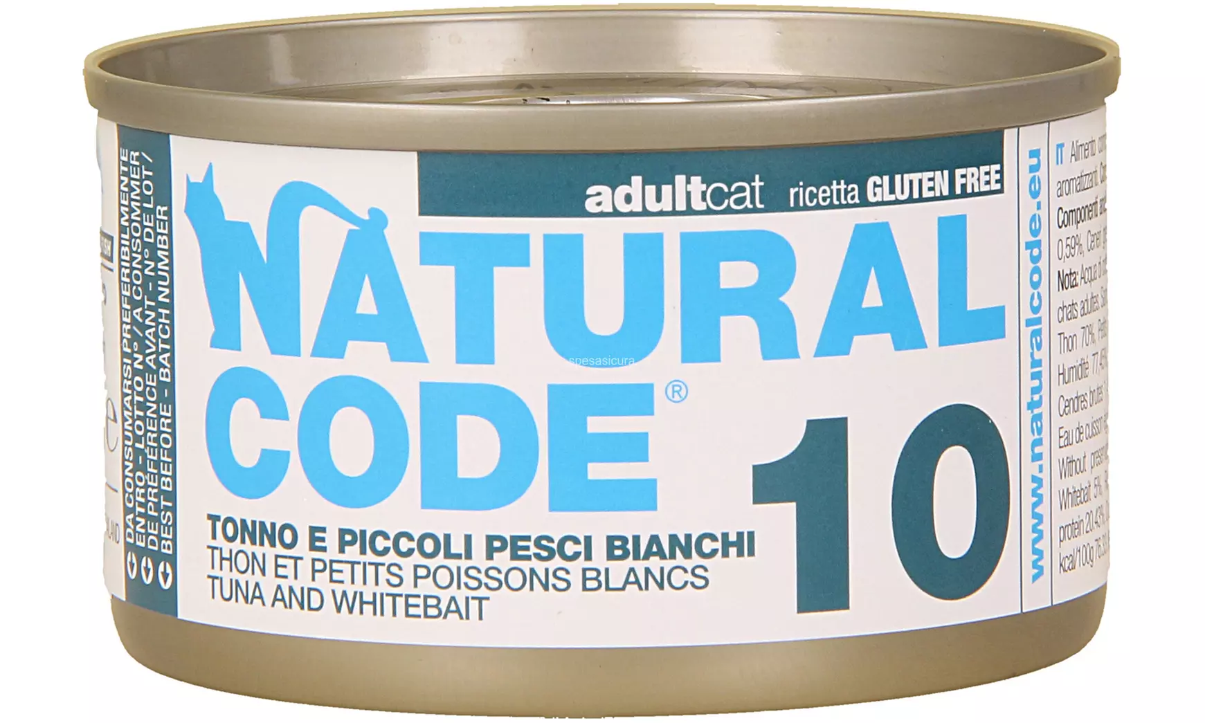 Set da 24 lattine di cibo per gatti Natural Code
