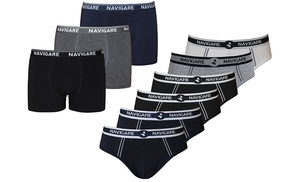 Pack di 3 o 6 slip o boxer da uomo Navigare Pack di 3 o 6 slip o boxer da uomo Navigare
