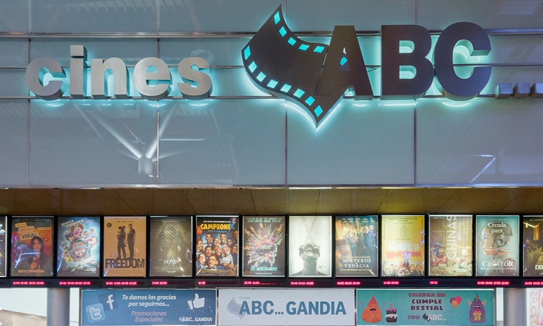Entradas para Cines ABC con Opciones con Palomitas y Bebida