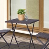 Image 8: Outsunny Rattan-Effect Bistro Set