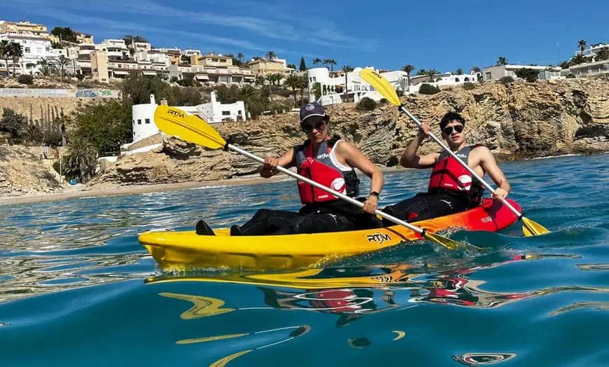 Image 6: Ruta en kayak y snorquel en las calas de Villajoyosa para 1, 2, 4 u 8