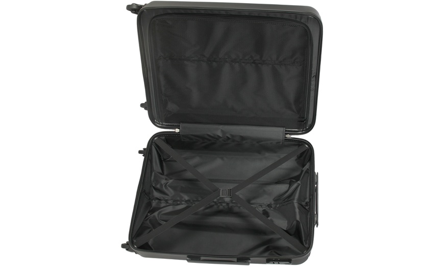 Image 6: Set of Three Hard-Shell ABS Suitcases