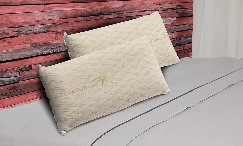 Hasta 4 almohadas viscoelásticas con cremallera Natur Care - Primary Image
