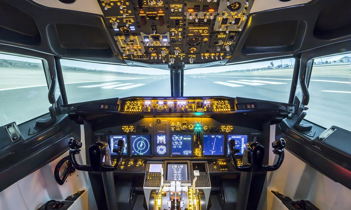 Experiencia en simulador de vuelo Boeing 737‐800 para 1 o 2 personas
