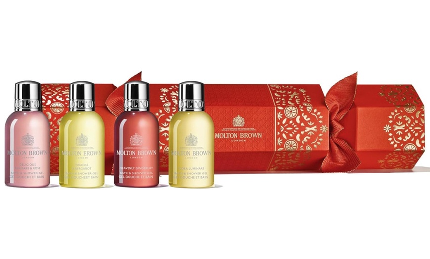 Image 3: 1 ou 2 coffrets-cadeaux avec quatre gels douche Molton Brown