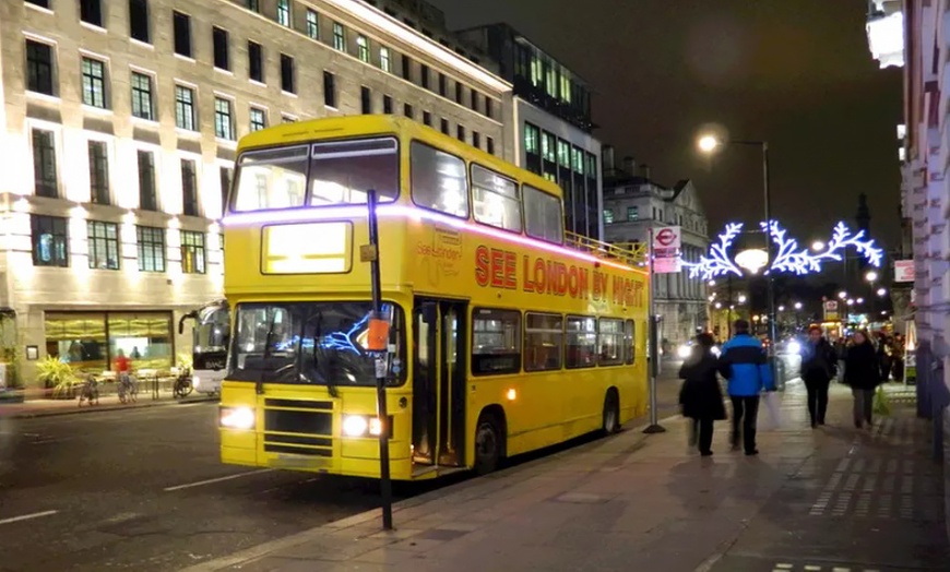 Image 3: Live Guided Christmas Lights Bus Tour for Child or Adult 