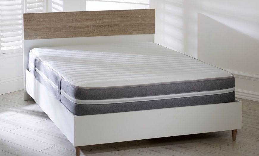 Image 4: The Sleep People Snowmere Micro Pocket Sprung Memory Foam Mattress