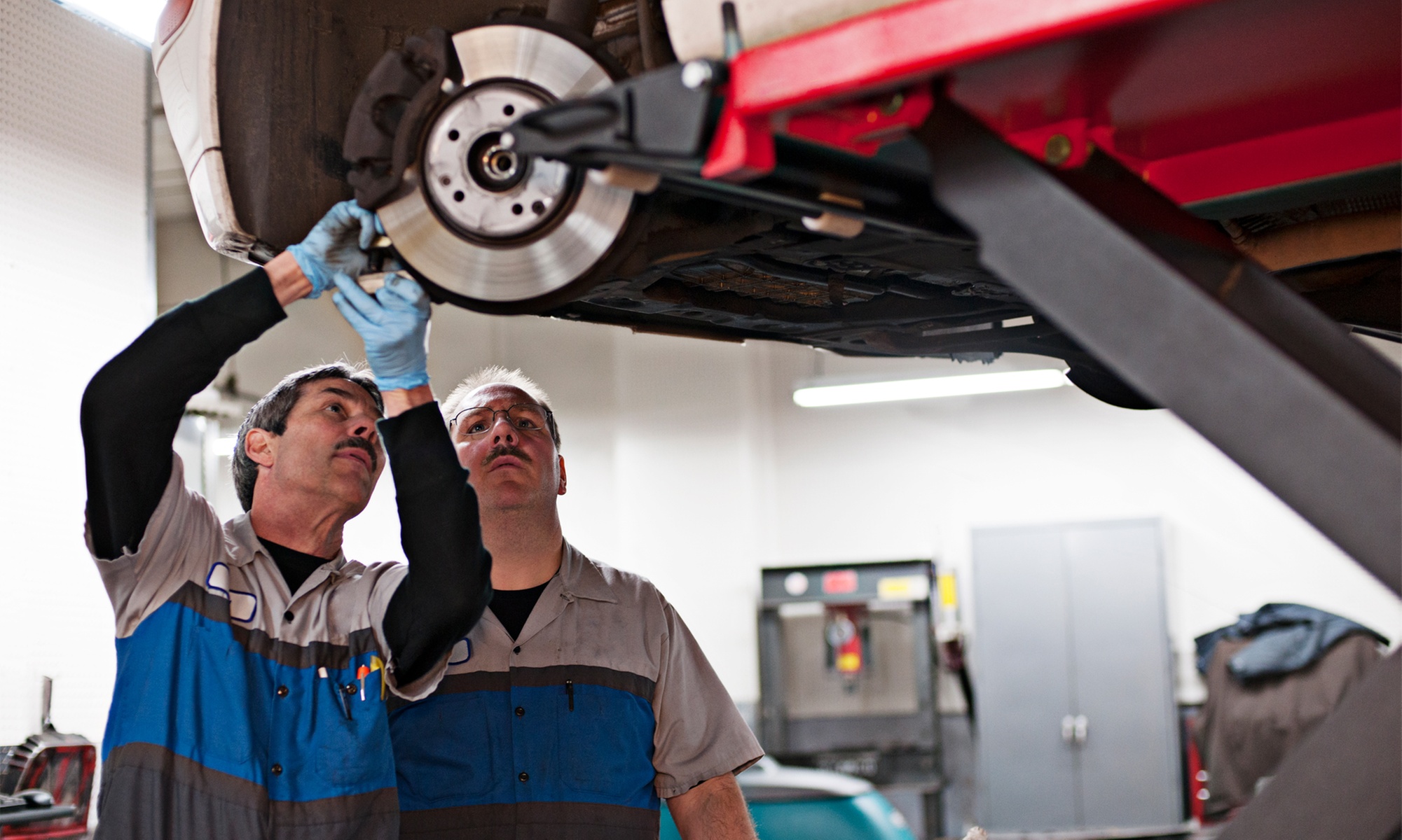 Brake Inspection or Air Filter Replacement for Better Performance 