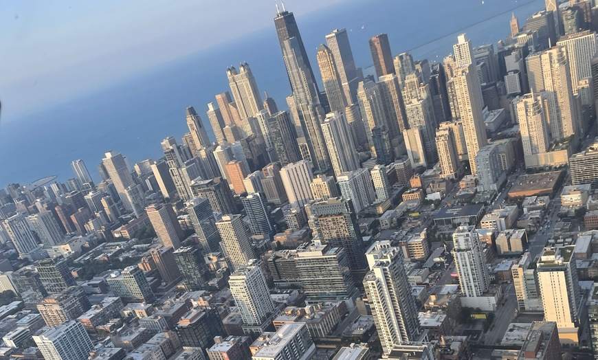 Image 7: Explore Chicago by Helicopter Tour for 2–3 with Packages available