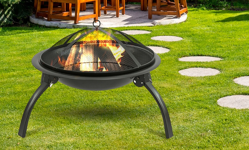 Image 1: Foyer de cheminée d'extérieur de MaxxGarden 