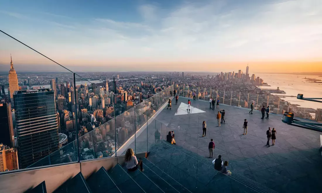 Sky-High 360° NYC Views w/ Edge Sunset VIP or Edge Champagne Admission