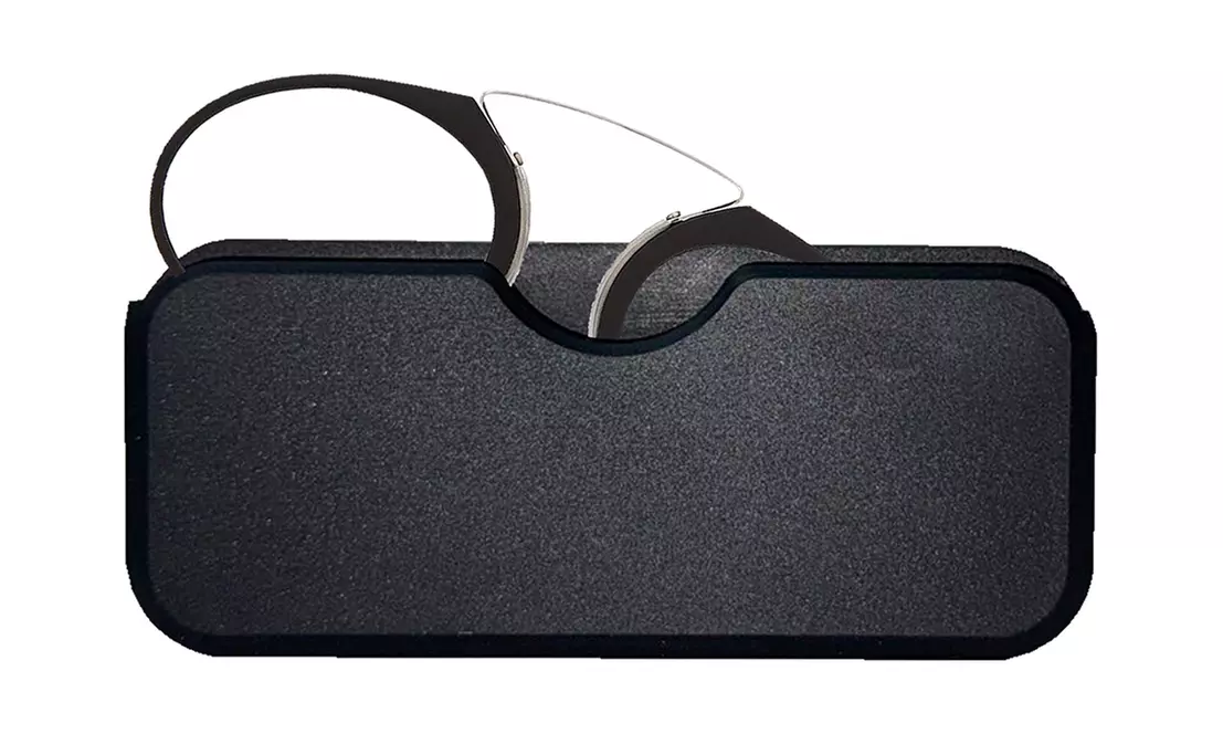 Waloo Ultra Thin and Compact Reading Glasses Readers with Case