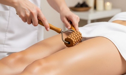 3 sesiones combinadas de 30 minutos de maderoterapia y vacumterapia en una zona a elegir - Figura y Realce Estética y Belleza