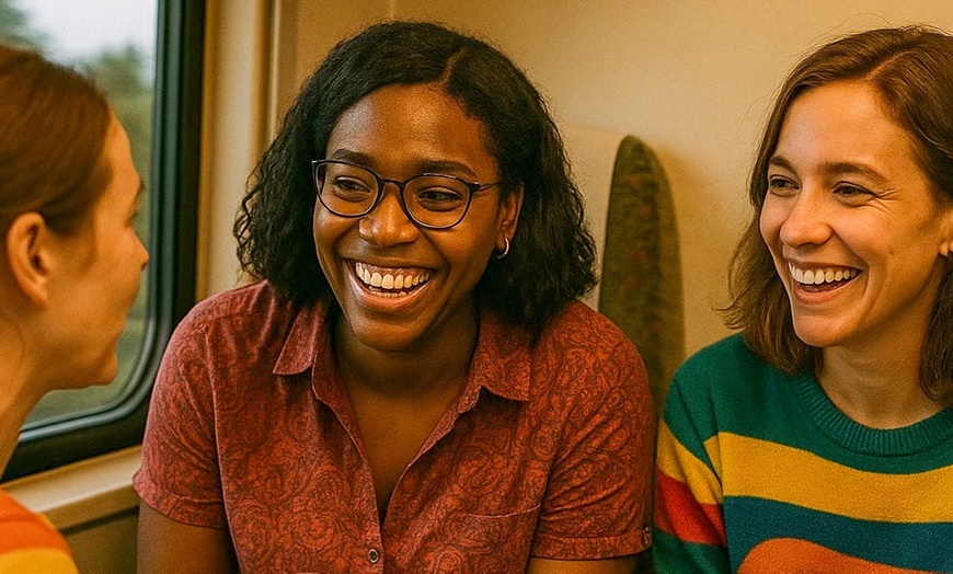 Image 3: Voyage festif en train jusqu'à la Pride Amsterdam | 02 août 2025 (jusqu'à 43% de remise)