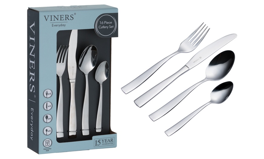 Image 2: Viners 16-Piece Cutlery Set