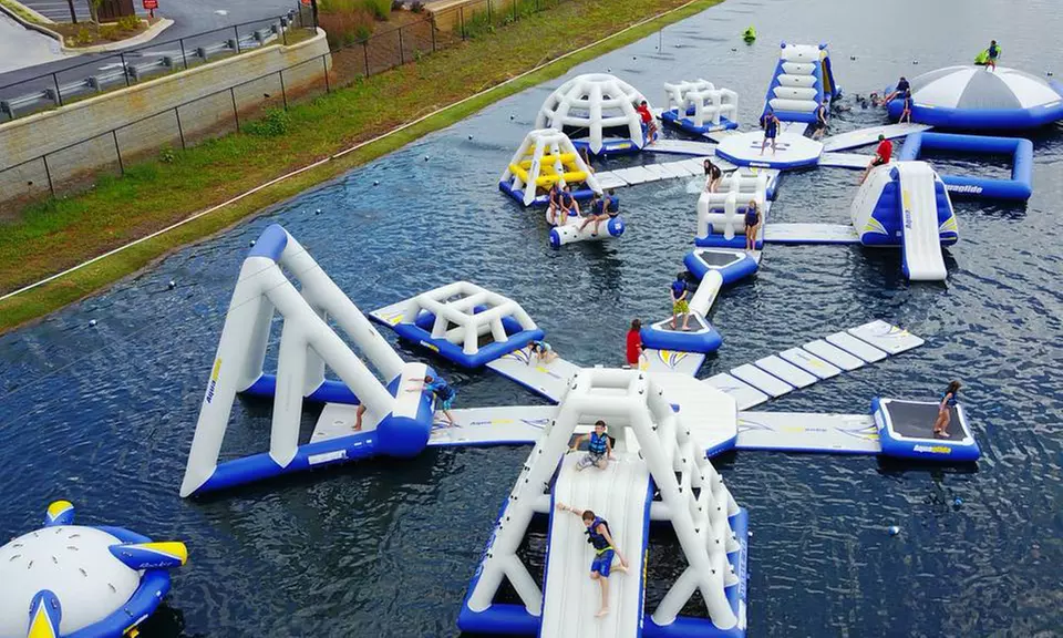 Splash Into a 50-Minute Aqua Park Pass: Premier Watersport Experience at Terminus Wake Park (Up to 33% Off) - Primary Image