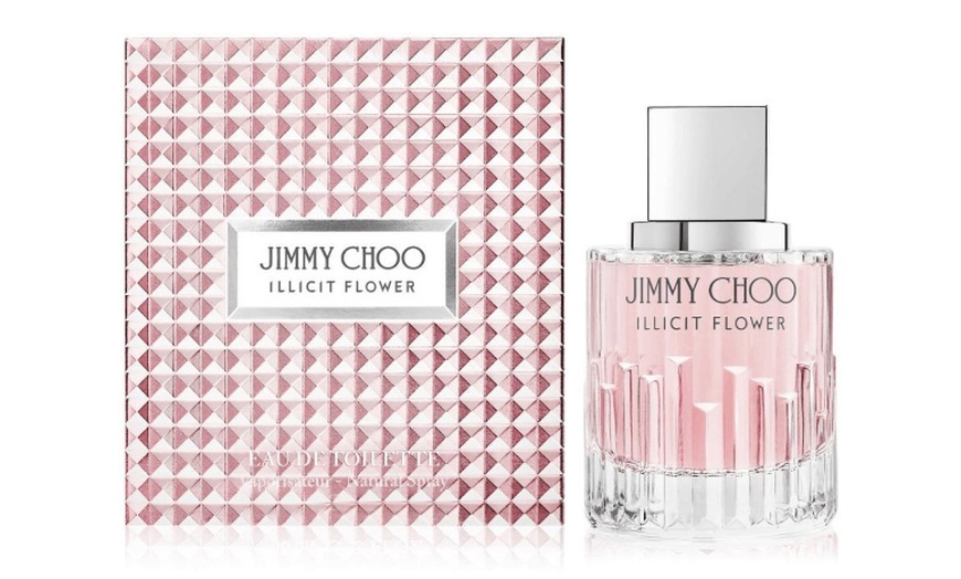 Image 2: Jimmy Choo Illicit Flower Eau De Toilette 3.3 oz / 100 ml For Women