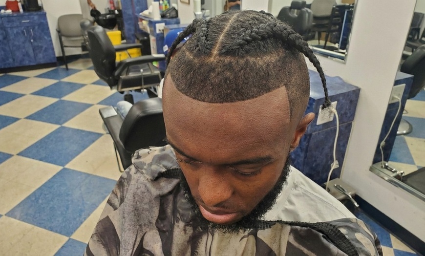 Image 2: Get One or Two Men's Grooming or Haircuts for Kids or Women 