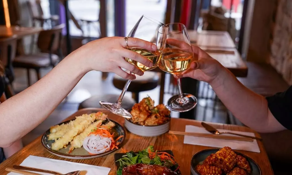 Asian Tapas and Drinks Sharing Experience for Two