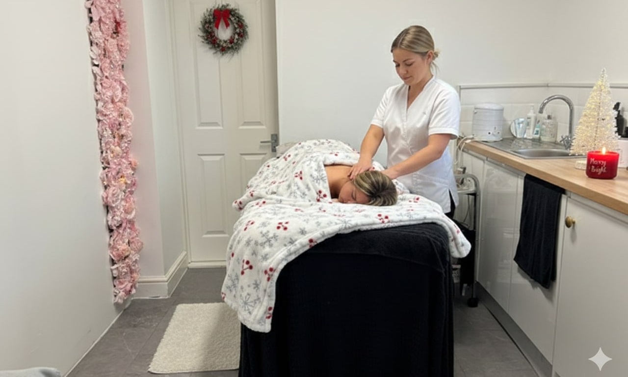 Back, Neck, Shoulder & Facial Massages or Luxury Crystal Facial