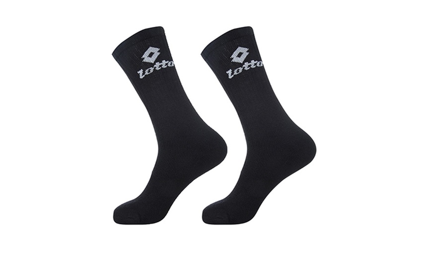 Image 3: 9 Pairs of Lotto Men's Socks 