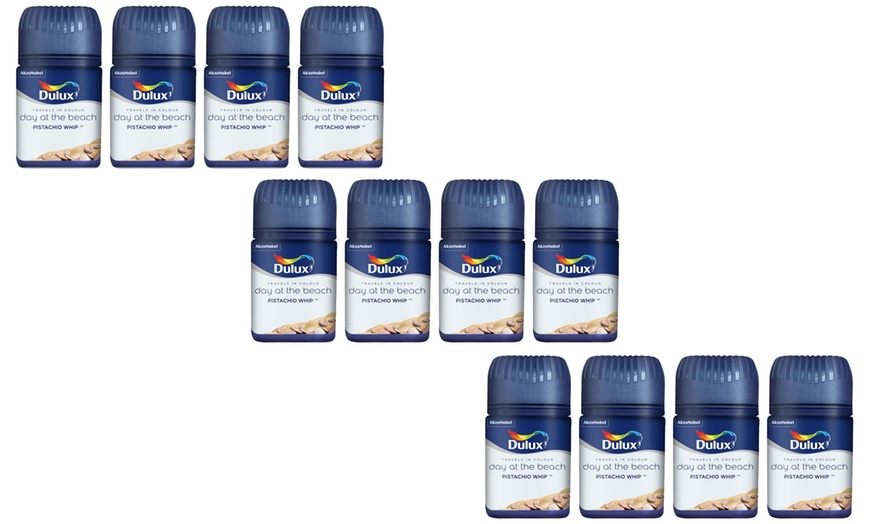 Image 3: 12 Dulux Paint Colour Testers Set