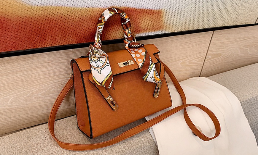 Image 5: Birken-Inspired Women's Elegant Satchel
