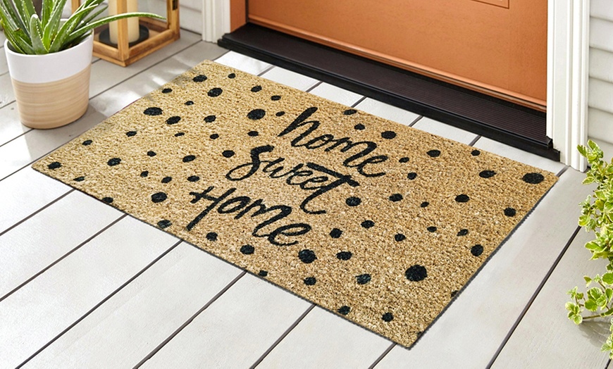 Image 76: Zerbino in cocco con retro antiscivolo