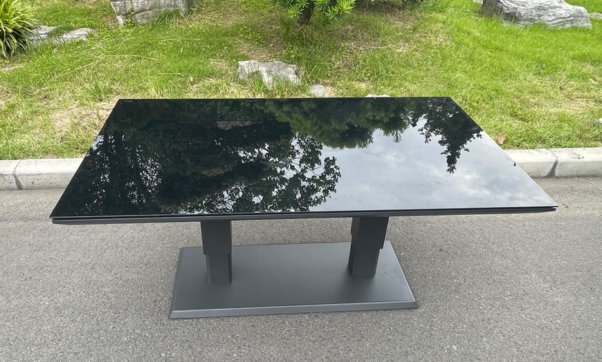 Image 8: Nine-Seater Aluminium Outdoor Furniture Set