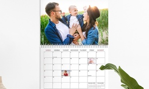 Personalised A3 Wall Calendar