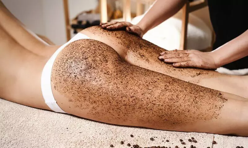 Rejuvenate With a 50M. Back Salt Scrub or 80 M. Full Body Detox Scrub
