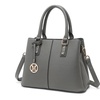 Image 13: Women's Color-block Fashion Tote and Top Handle Handbags