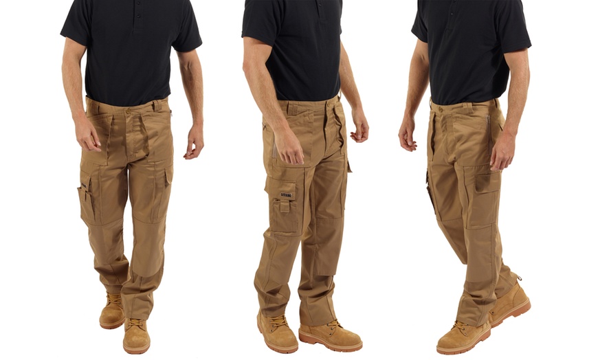 Image 2: Men's Site King Action Work Trousers