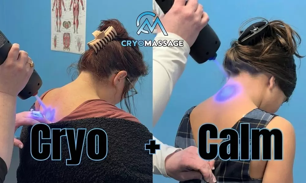 CryoMassage - Single Session or  Cryo Calm Massage - Single Session