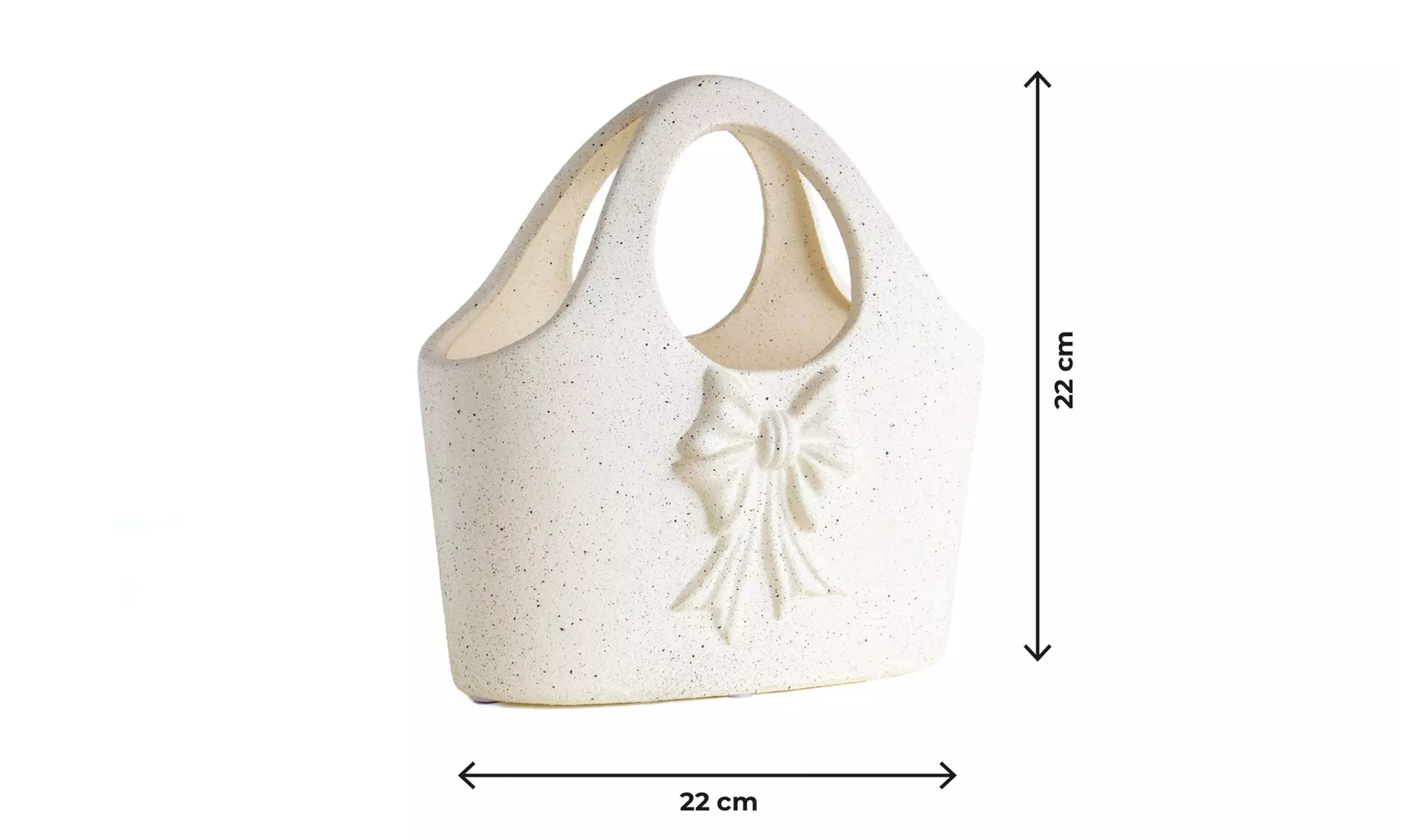 Vaso decorativo in ceramica