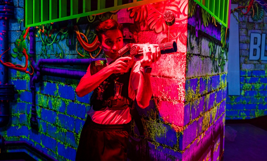 Image 1: Thrilling Laser Island Adventure for One, Two, or Four People