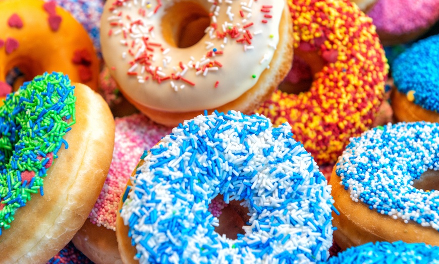 Image 1: Savor and Enjoy Mini Donut Bundle For Up to Five People 