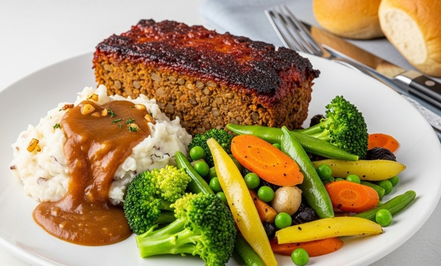 Image 3: Vegan Food & Drink: $25, $50, $75, or $100 Food & Drink Credit Options