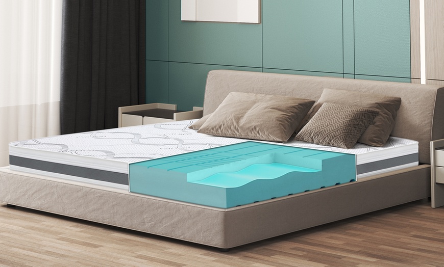 Image 2: Colchón de espuma de agua expandida ergonómico de The White Stone