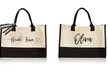 Custom Initial Canvas Tote Bag with Name from Justyling.com (Up to 78% Off) - Image 3