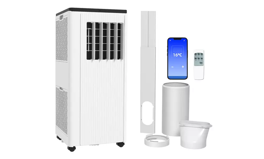 Image 9: HomCom 7000, 9000, 10000 BTU Portable Air Conditioners 