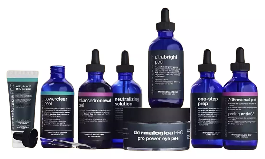 60-Minute Custom Glow Facials with Chemical Peel OR Dermaplanning