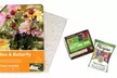 Hummingbird, Butterfly & Songbird Flower Seed Mats w/ Soil Block (1, 2, 3-Pack) - Second Medium